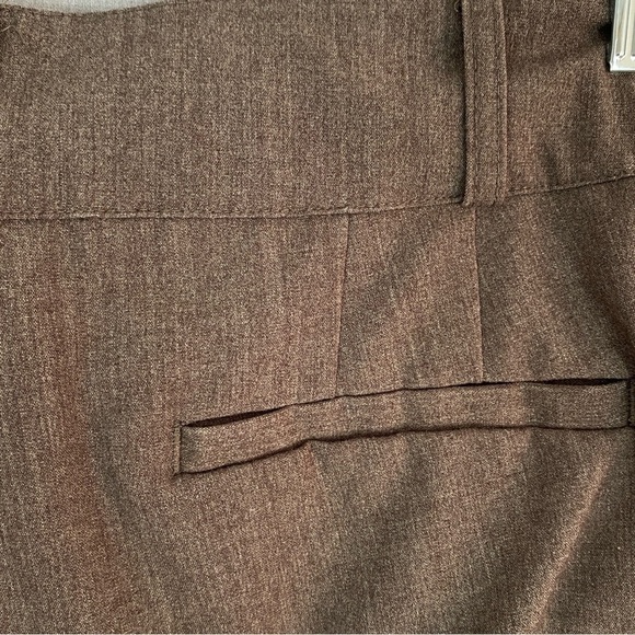 Reitmans Plus Petites Dress Pants Sz  20P Brown Bootcut Pockets - Picture 4 of 12